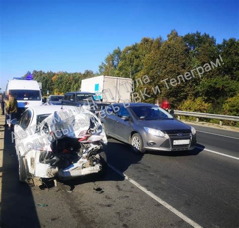 Массовое столкновение на М-2 в районе Тулы: причины и последствия аварии